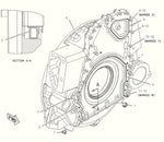 2234739 223-4739 Housing Flywheel Replacment Caterpillar C15 BXS MXS CAT Bell