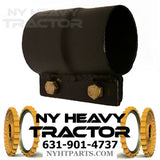 5I-7639 CLAMP PIPE FITS CAT 313D MUFFLER / TURBO FLANGE CATERPILLAR 1968013
