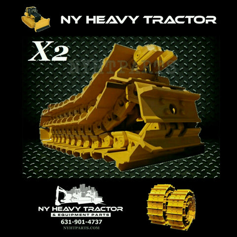 KOMATSU D39PX-12 Track Groups Lubricated Chains w 22" Pads Shoes Both Sides