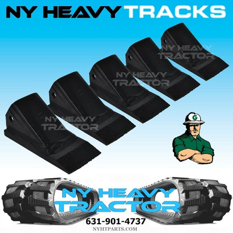 3CH EXCAVATING DIGGING BUCKET TEETH SET OF 5