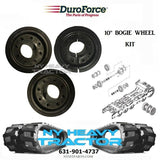 10" BOGIE WHEEL KIT CAT FITS 277B CATERPILLAR 2387728 2387729 2 OUTER & 1 CENTER