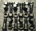 5P8823 3K9770 (12) Bolt Nut Caterpillar Replacement Cutting Edge Hrdw 1/4 -7 980