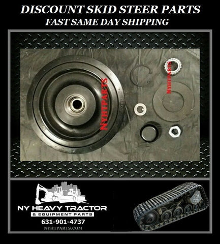 2126628 212-6628 MIDDLE Bogie Wheel Kit 10" Caterpillar 247 257 247B 257B CAT
