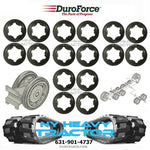 10" BOGIE WHEEL INNER MIDDLE KIT OF 16 FITS CATERPILLAR 287D CAT RUBBER TRACK