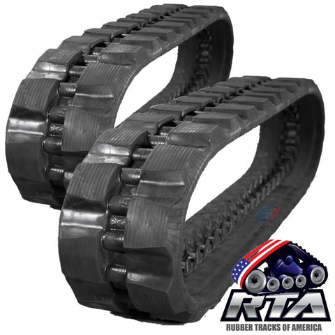2 Rubber Tracks -Fits Bobcat T180 T190 T550 T590 T595 320X86X49