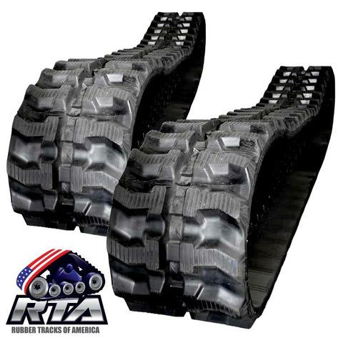 2 Rubber Tracks - Fits JCB 8018 230X96X31 Free Shipping