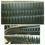2 Rubber Tracks - Fits Wacker Neuson ST35 ST45 1101CP 450X86X56 Free Shipping