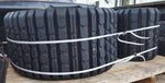 2 Factory OEM Rubber Tracks Fits Terex R160T Straight Bar Tread 15X4X42 0702-441 15"