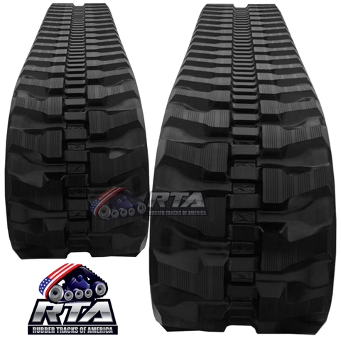2 Rubber Tracks - Fits Case CK36 300X52.5X84 Free Shipping