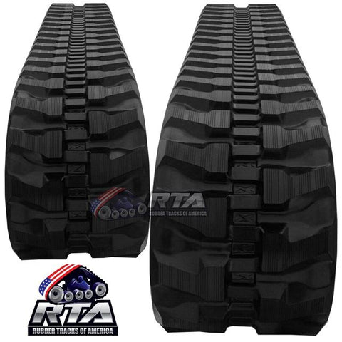 2 Rubber Tracks - Takeuchi TB145 TB045 TB250 TB053 400X72.5X74 Free Shipping