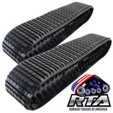 2 Rubber Tracks - Terex PT100 & PT100 Forestry 18X4X51