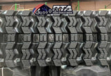 2 Rubber Tracks - Fits Case 465 95XT 450X86X60 Zig Zag Tread Free Shipping