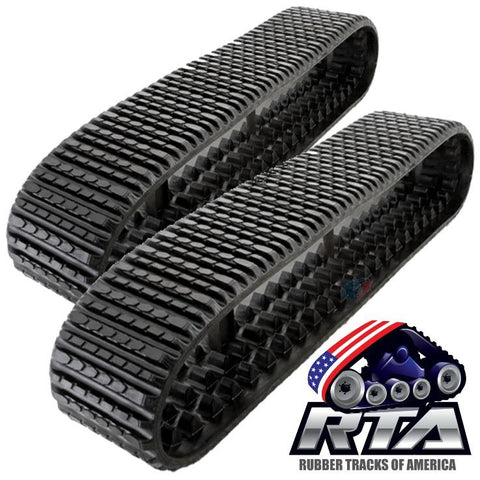 2 Rubber Tracks Fits ASV RT75 18X4CX51