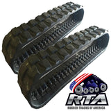 2 Rubber Tracks - Mustang MTL20 MTL320 450X100X48