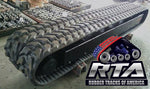2 Rubber Tracks Fits Komatsu PC50MR-2 400X72.5X74 Free Shipping