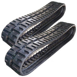 2 Rubber Tracks Fits IHI CL45 C-Lug Tread Pattern 450X86X56 18" Wide