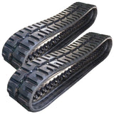 2 Rubber Tracks Fits Wacker Neuson ST45 C-Lug Tread Pattern 450X86X56 18" Wide
