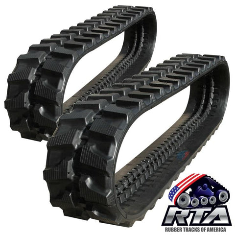 2 Rubber Tracks - Komatsu PC25 300X52.5X82