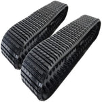 2 Rubber Tracks Fits Terex PT100 Forestry Straight Bar Tread 18X4X51 18" Wide