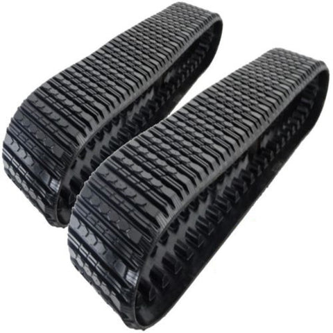 2 Rubber Tracks Fits ASV RC85 Straight Bar Tread 18X4X51 18" Wide