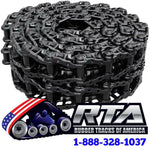 Two 52 Link Greased Track Chains - Fits CAT 345B Series 2 Excavator Free Shipping