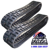 2 Rubber Tracks Komatsu CK30 CK35 CK30.1 CK35-1 CK30-1 1020 CK1122 CK1122-5 400X86X56