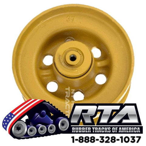 One Front Idler Double Flange Fits - CAT 289C 289D 289C2 Free Shipping