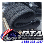 2 Rubber Tracks - Fits John Deere 8875 with Loegering VTS  450X86X60 Free Shipping
