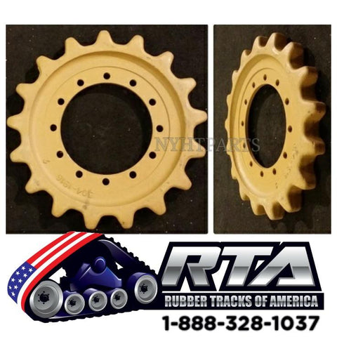One Sprocket 12 Bolt Hole Fits - CAT 279C 279D Free Shipping