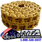 Two 40 Link Dry Track Chains ( 9/16" ) Fits John Deere 450J-LT ID781/40 Free Shipping